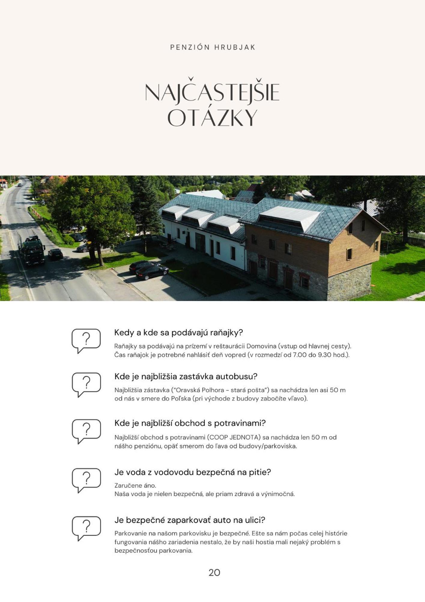 Penzion Hrubjak Oravská Polhora Exterior foto